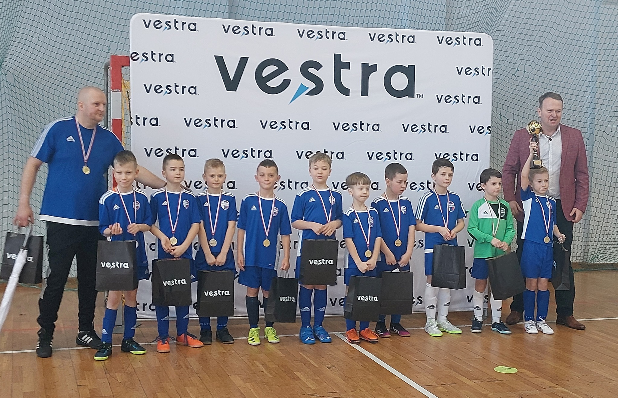 Młoda Pogoń Lębork rocznika 2014 i młodsi z sukcesem na turnieju Vestra Cup